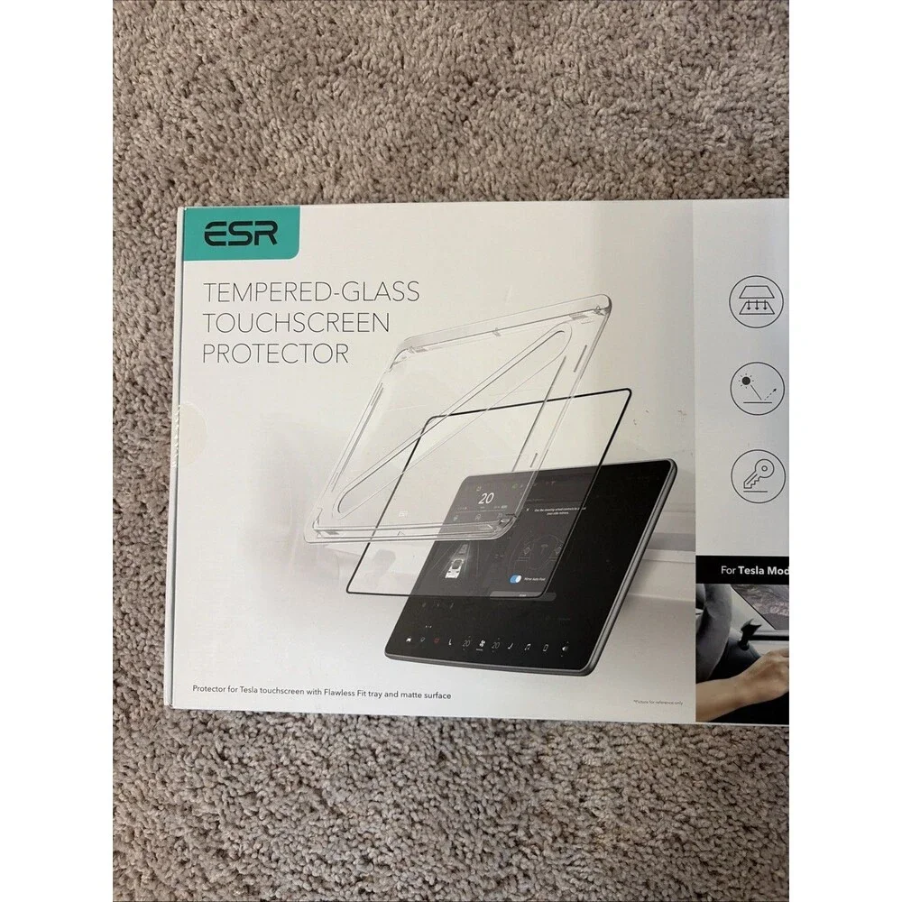 ESR Tempered Glass Touchscreen Protector For Tesla Model 3 Highland 2024
